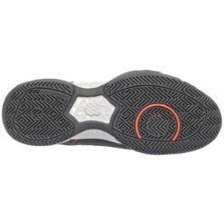 K-Swiss BigShot Light 4 Men's Tennis Shoe (Asphalt/White/Orange) -Racquetguys 06989 010.05