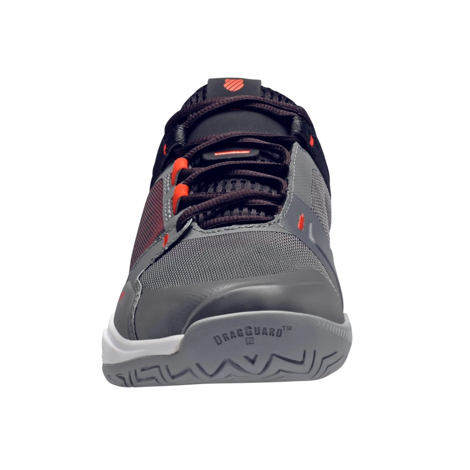 K-Swiss Ultrashot Team Men's Tennis Shoe (Grey/Black/Orange) 9 K-Swiss Ultrashot Team Men's Tennis Shoe (Grey/Black/Orange) - Image 7