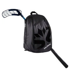 Salming Multi Sport Backpack Racquet Bag (Black) 11 Salming Multi Sport Backpack Racquet Bag (Black) -Racquetguys 1159873 0101 with lacrosse