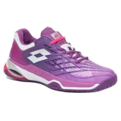 Lotto Mirage 100 Speed Women's Tennis Shoe (Purple/White)