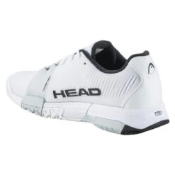 Head Revolt Pro 4.0 Men's Tennis Shoe (White/Black) -Racquetguys 273162 Revolt Pro 4.0 Men WHBK 4