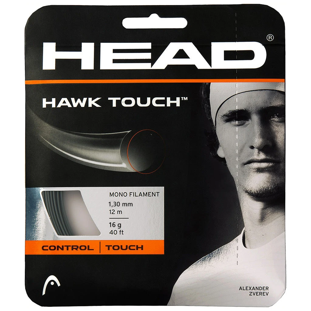 Head Hawk Touch 16/1.30 Tennis String (Anthracite) 3 Head Hawk Touch 16/1.30 Tennis String (Anthracite)