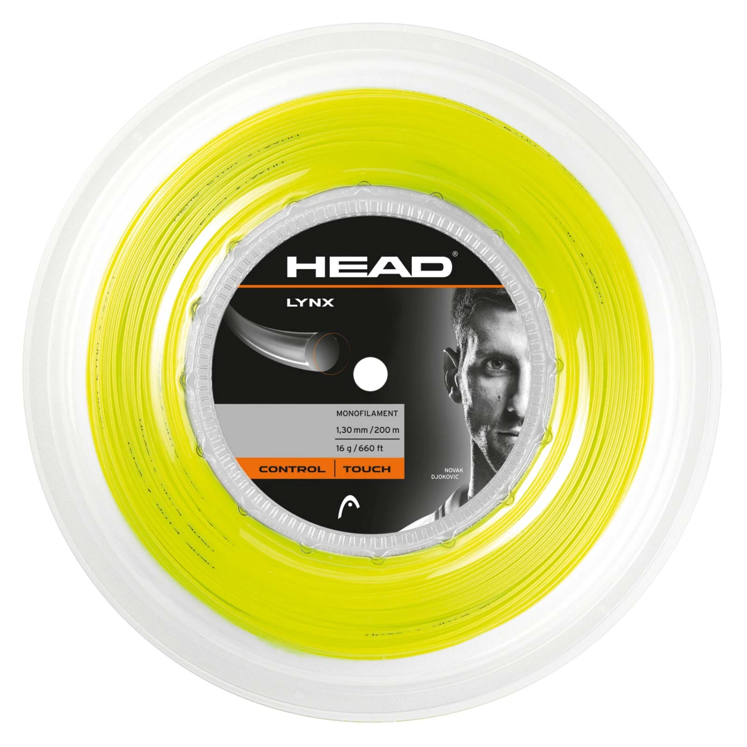 Head Lynx 16/1.30 Tennis String Reel (Yellow) 3 Head Lynx 16/1.30 Tennis String Reel (Yellow)