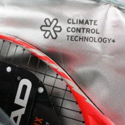 Head Radical Combi 6 Pack Racquet Bag (Grey/Orange) -Racquetguys 283521 1