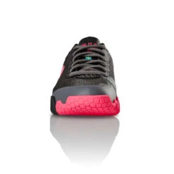 Salming Hawk Women's Indoor Court Shoe (Gun Metal/Pink) -Racquetguys 389a45883d6044a0a565b60a875e1bcd