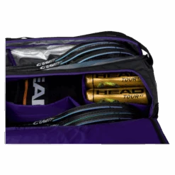 Head R-PET Gravity Duffel 12 Pack Racquet Bag (Black) -Racquetguys 3gravityduffelblack