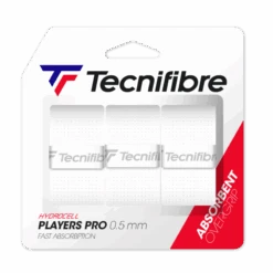 Tecnifibre ATP Pro Players Overgrip 3 Pack (White)