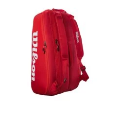 Wilson Super Tour 9 Pack Racquet Bag (Red) -Racquetguys 579a63f1a8bee75a7d002dcf01a38251e7441bf9 WR8010501 2 SUPER TOUR 9PK RD new
