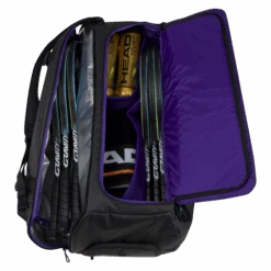 Head R-PET Gravity Duffel 12 Pack Racquet Bag (Black) -Racquetguys 6gravityduffelblack