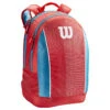 Wilson Junior Racquet Backpack (Coral/Blue/White) -Racquetguys 81MV1GEB6dL. AC SX679