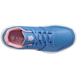 K-Swiss Court Express OMNI Junior Tennis Shoe (Blue/Pink/White) 12 K-Swiss Court Express OMNI Junior Tennis Shoe (Blue/Pink/White) -Racquetguys 86609 454.06