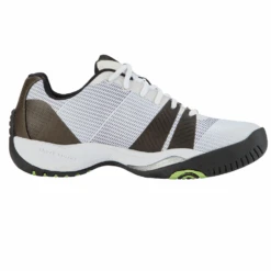 Prince T22.5 Men's Tennis Shoe (White/Green/Black) -Racquetguys 8P491149 MEDIAL