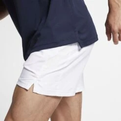 Nike Men's Court Dri-Fit Team Polo (Navy/White) -Racquetguys 939137 452 PHSYM002 1000