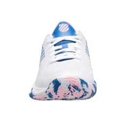 K-Swiss Hypercourt Supreme Women's Tennis Shoe (White/Star Sapphire/Orchid Pink) -Racquetguys 96615 969.02