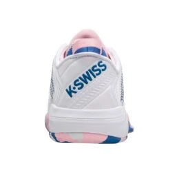 K-Swiss Hypercourt Supreme Women's Tennis Shoe (White/Star Sapphire/Orchid Pink) -Racquetguys 96615 969.03