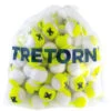 Tretorn Micro-X Pressureless Yellow/White Tennis Balls - 72 Ball Bag
