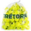 Tretorn Micro-X Pressureless Yellow Tennis Balls - 72 Ball Bag -Racquetguys A0016.YY Tretorn Micro X pressureless bag 72