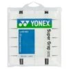 Yonex Super Grap Overgrip 12 Pack (White) -Racquetguys AC102White 12pack