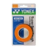Yonex Super Grap Tough Overgrip 3 Pack (Orange) 2 Yonex Super Grap Tough Overgrip 3 Pack (Orange) -Racquetguys AC137OR