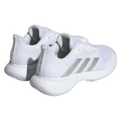 Adidas CourtJam Control Women's Tennis Shoe (White) -Racquetguys B23044 15fa4504 9730 4d05 9da8 a0e2ffbc551f