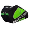 Black Knight Triple Racquet Bag (Black/Green) 1 Black Knight Triple Racquet Bag (Black/Green) -Racquetguys Black Knight BG 637