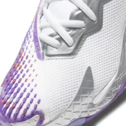 Nike Air Zoom Vapor Cage 4 Women's Tennis Shoe (White/Purple) -Racquetguys CD0431 103 PHSYD001 3144