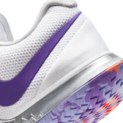 Nike Air Zoom Vapor Cage 4 Women's Tennis Shoe (White/Purple) -Racquetguys CD0431 103 PHSYD002 3144