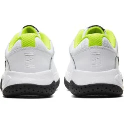 Nike Court Lite 2 Junior Tennis Shoe (White/Black/Green) -Racquetguys CD0440 104 PHCBH000 1000