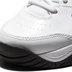 Nike Court Lite 2 Junior Tennis Shoe (White/Black/Green) -Racquetguys CD0440 104 PHSYD001 1000