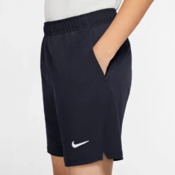 Nike Boy's Court Flex Ace Shorts (Obsidian/White) -Racquetguys CI9409 452 PHSYM001 3144