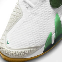 Nike React Vapor NXT Women's Tennis Shoe (White/Gold/Green) -Racquetguys CV0742 114 PHSYD001 3144