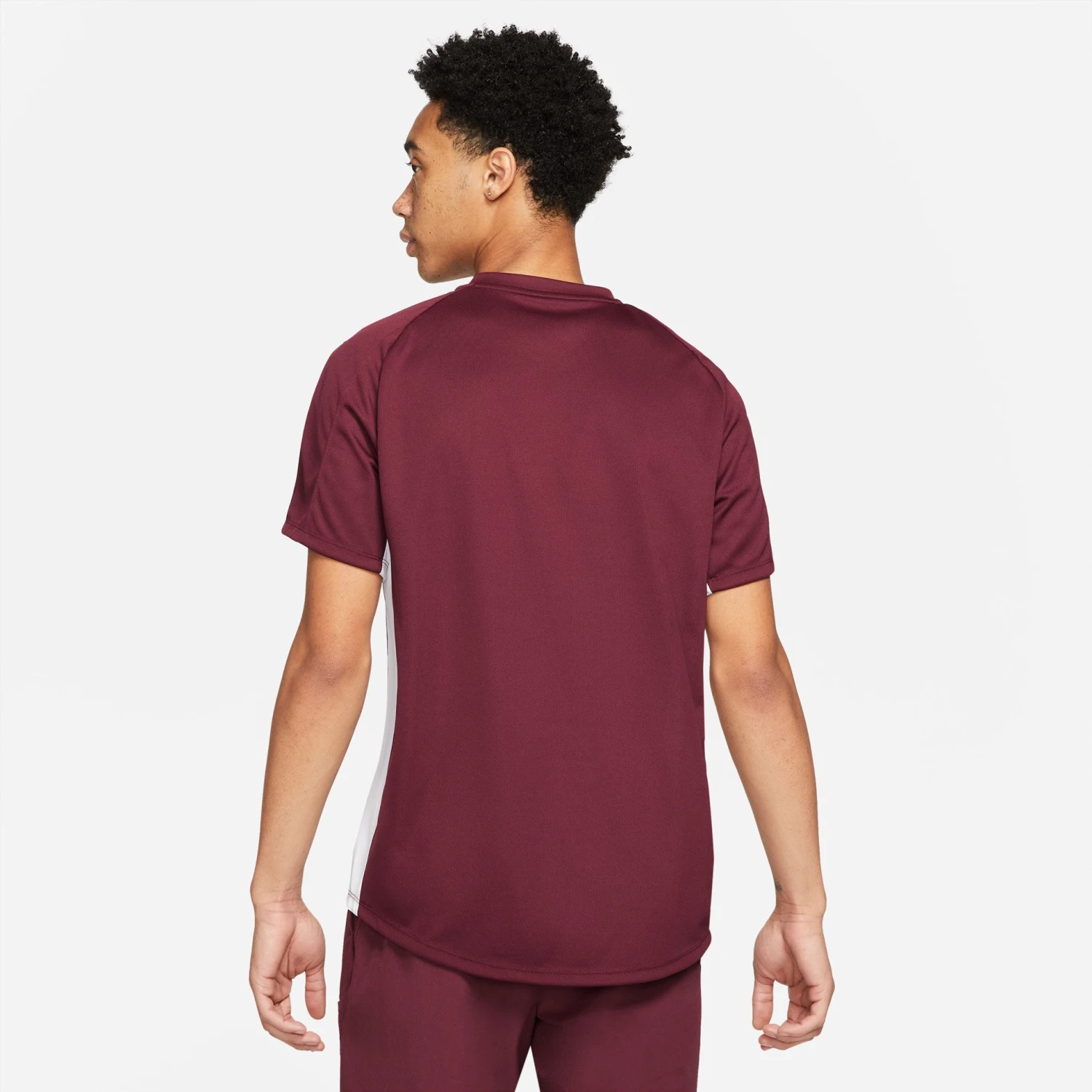 Nike Men's Dri-FIT Victory Top (Beetroot/White) 4 Nike Men's Dri-FIT Victory Top (Beetroot/White) - Image 2