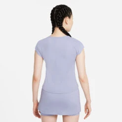 Nike Women's Dri-FIT Victory Top (Indigo Haze/White) -Racquetguys CV4790 519 PHSBM001 3144