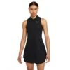 Nike Women's Victory Polo Dress (Black/White) -Racquetguys CV4837 010 PHSFM001 3144