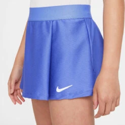 Nike Girls Dri-FIT Victory Flouncy Skirt (Sapphire/White) -Racquetguys CV7575 500 PHSYM001 3144