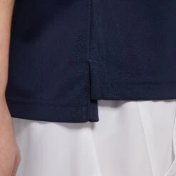 Nike Men's Dri-FIT Victory Polo (Obsidian/White) -Racquetguys CW6849 451 PHSYM002 3144