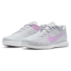Nike Air Zoom Vapor Pro Women's Tennis Shoe (Light Grey/Fuchsia/White) -Racquetguys CZ0222 008 PHCFH001 3144