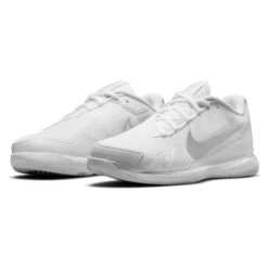 Nike Air Zoom Vapor Pro Women's Tennis Shoe (White/Metallic Silver) -Racquetguys CZ0222 108 PHCFH001 3144