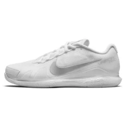 Nike Air Zoom Vapor Pro Women's Tennis Shoe (White/Metallic Silver) -Racquetguys CZ0222 108 PHSLH000 3144