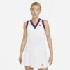 Nike Women's Dri-FIT NYC Slam Tank Top (White) -Racquetguys DA4718 100 PHSFM001 3144