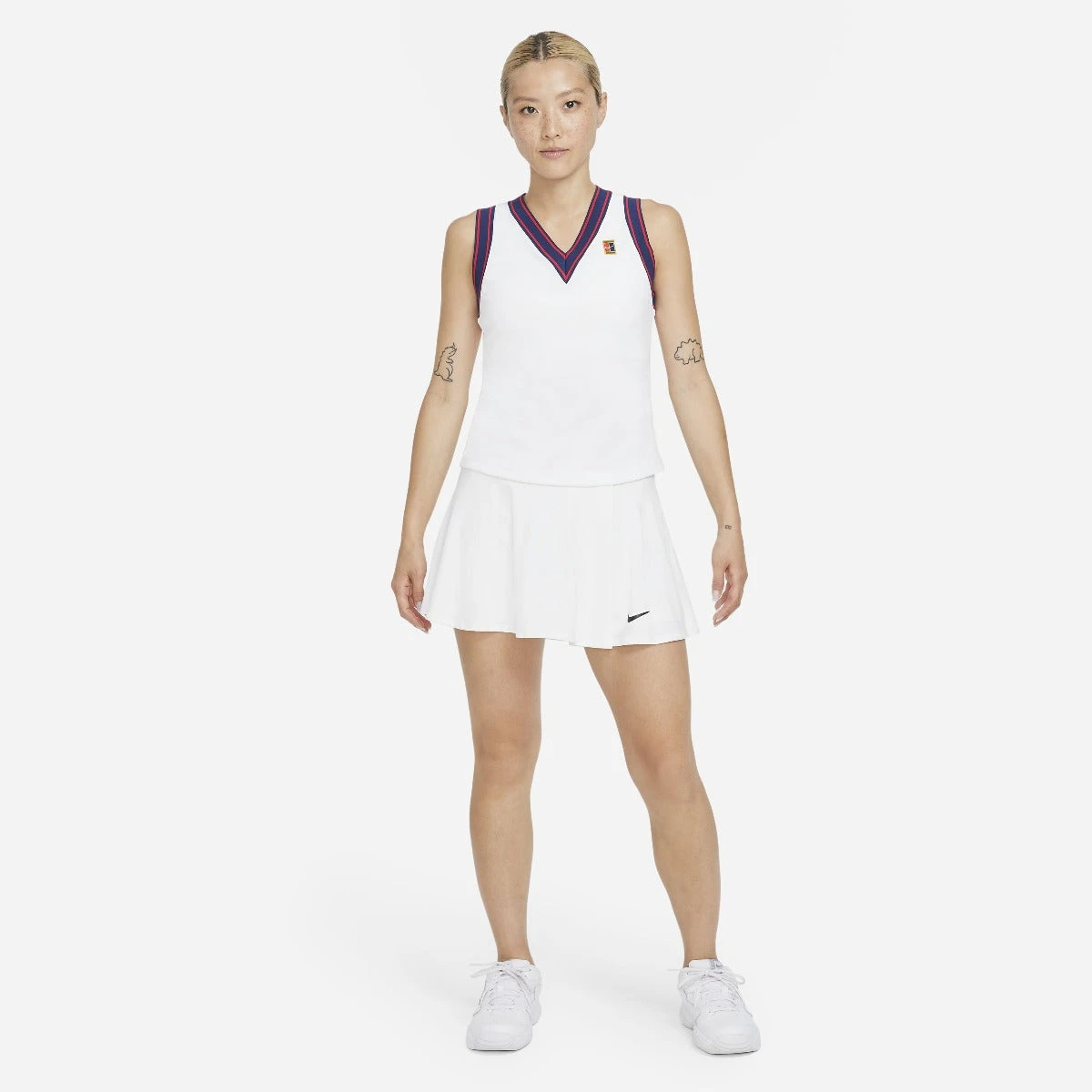 Nike Women's Dri-FIT NYC Slam Tank Top (White) 9 Nike Women's Dri-FIT NYC Slam Tank Top (White) - Image 7