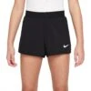 Nike Girls' Dri-FIT Victory Shorts (Black/White) -Racquetguys DB5612 010 PHSYM001 3144