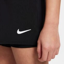 Nike Girls' Dri-FIT Victory Shorts (Black/White) -Racquetguys DB5612 010 PHSYM002 3144