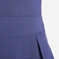 Nike Women's Dri-FIT Club Tennis Skirt (Dark Purple) -Racquetguys DB5935 510 PHSYM004 3144
