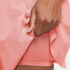 Nike Women's Dri-FIT Club Tennis Skirt (Bleached Coral) -Racquetguys DB5935 697 PHSYM002 3144