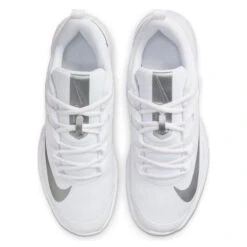 Nike Vapor Lite Women's Tennis Shoe (White/Silver) -Racquetguys DC3431 133 PHCTH001 3144