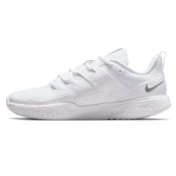 Nike Vapor Lite Women's Tennis Shoe (White/Silver) -Racquetguys DC3431 133 PHSLH001 3144