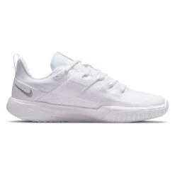 Nike Vapor Lite Women's Tennis Shoe (White/Silver) -Racquetguys DC3431 133 PHSRH001 3144