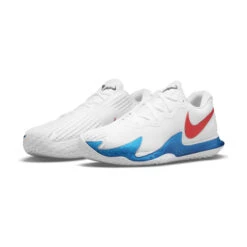 Nike Zoom Vapor Cage 4 Rafa Men's Tennis Shoe (White/Red/Blue) -Racquetguys DD1579 113 PHCFH001 3144