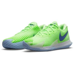 Nike Zoom Vapor Cage 4 Rafa Men's Tennis Shoe (Lime/Blue/White) -Racquetguys DD1579 333 PHCFH001 3144